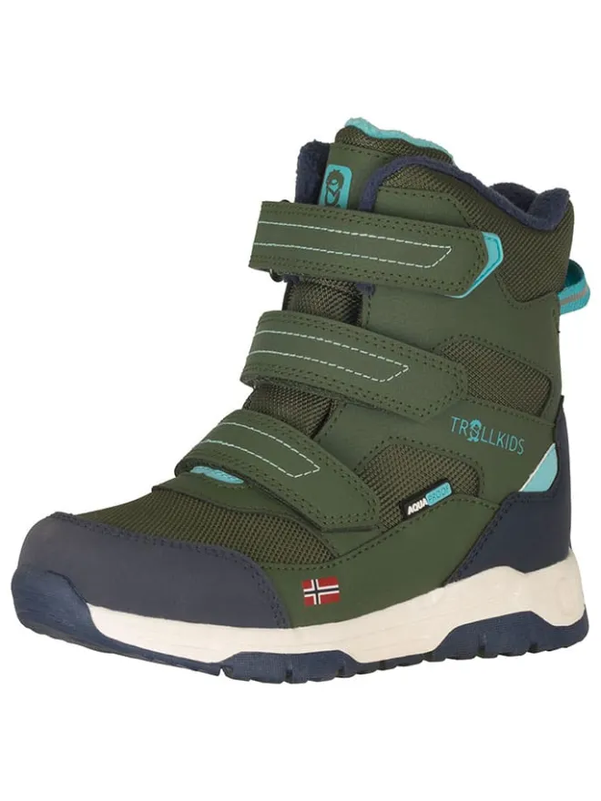 Winterboots "Lofoten" in Khaki>Trollkids Clearance