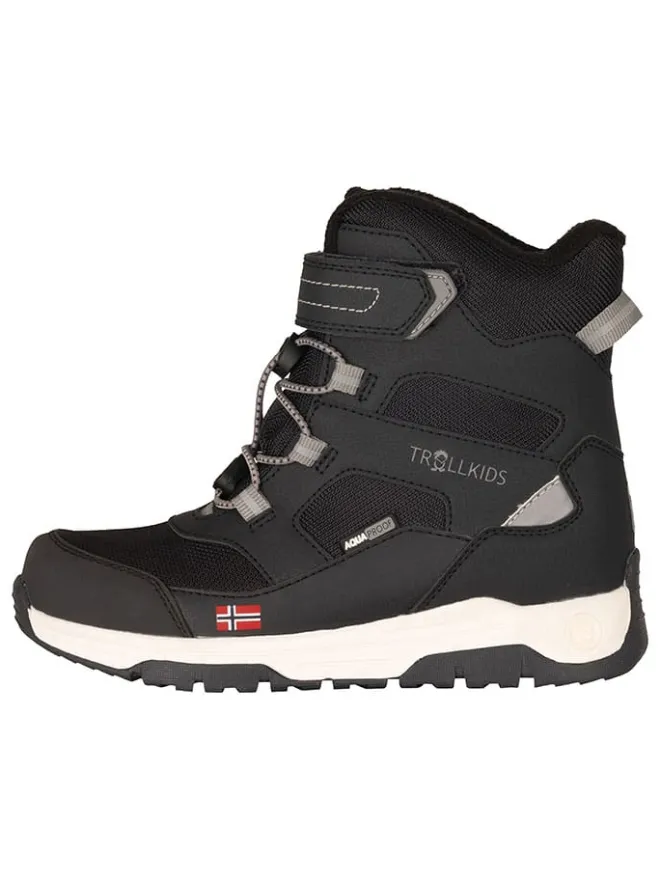 Winterboots "Lofoten" in Schwarz>Trollkids Hot