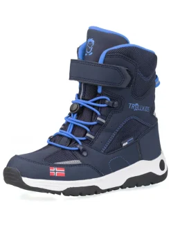 Winterboots "Lofoten XT" in Dunkelblau/ Hellblau>Trollkids Discount