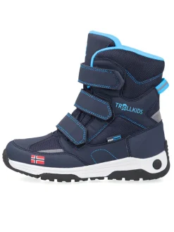 Winterboots "Lofoten XT" in Dunkelblau/ Hellblau>Trollkids