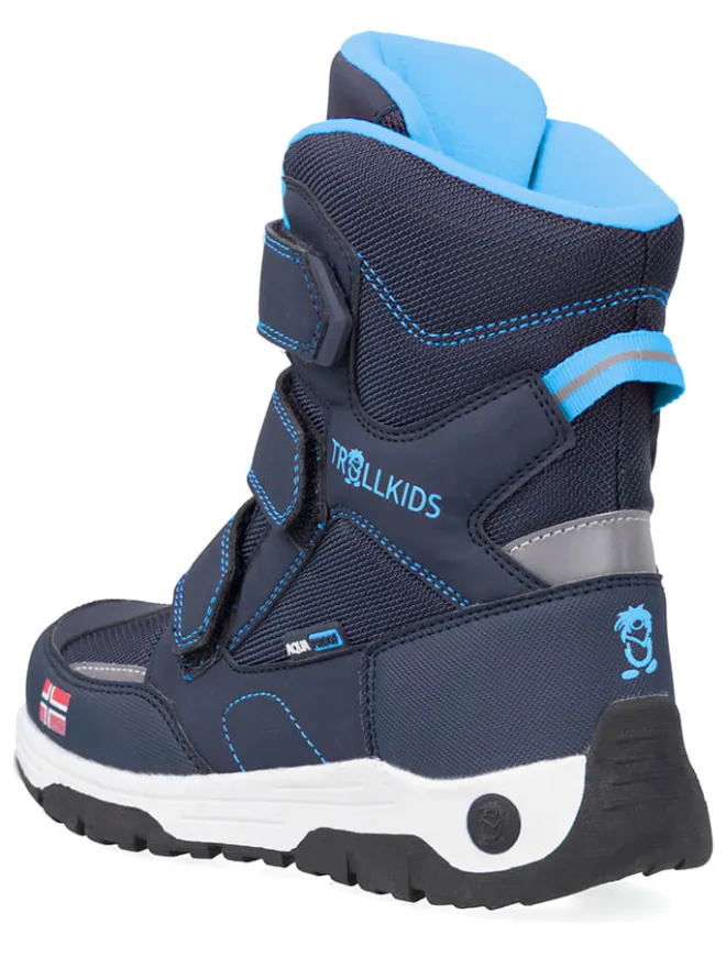 Winterboots "Lofoten XT" in Dunkelblau/ Hellblau>Trollkids