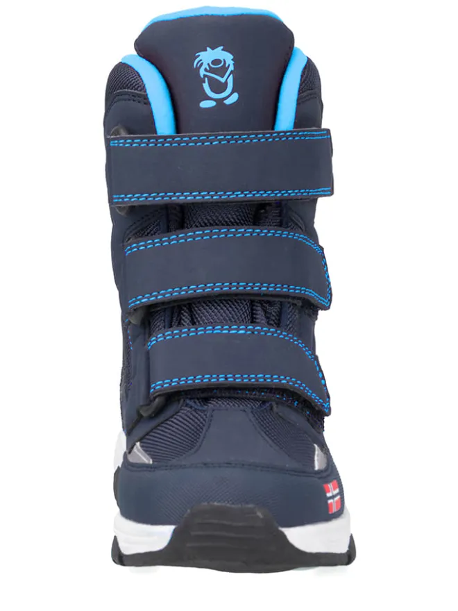 Winterboots "Lofoten XT" in Dunkelblau/ Hellblau>Trollkids