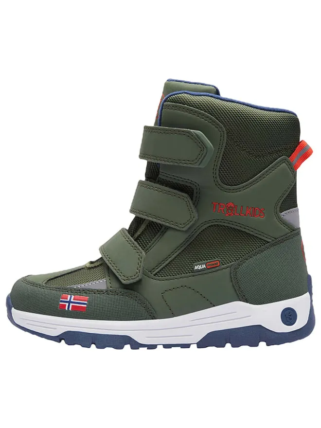 Winterboots "Lofoten XT" in Dunkelgrün>Trollkids Hot