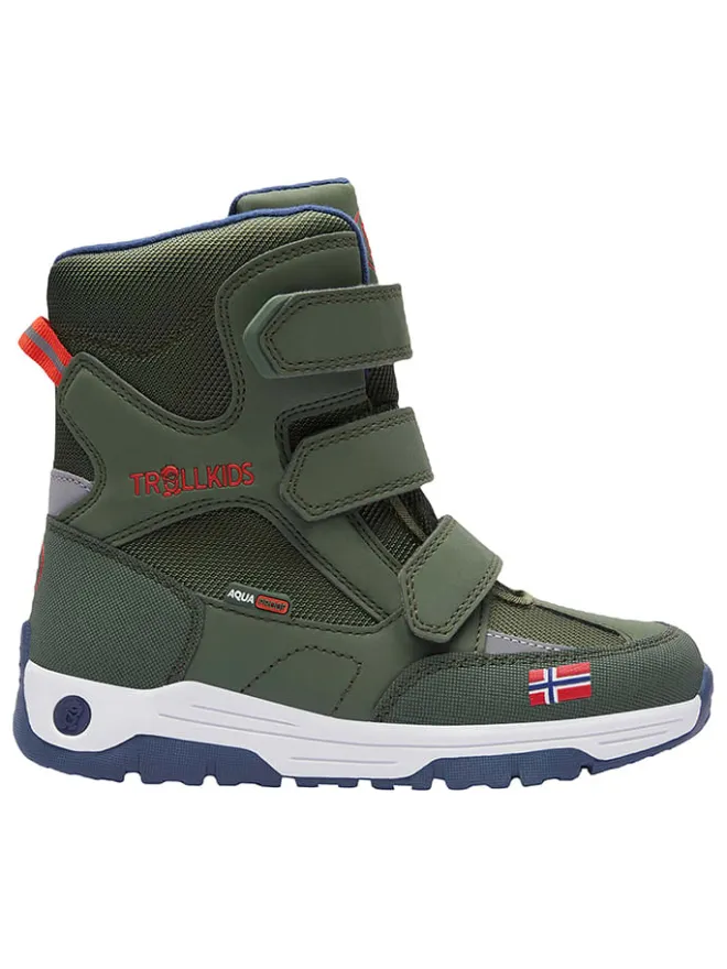 Winterboots "Lofoten XT" in Dunkelgrün>Trollkids Hot