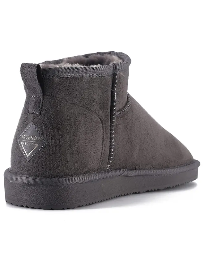 ISLAND BOOT Stiefel & Boots^Winterboots "Miley" in Dunkelgrau