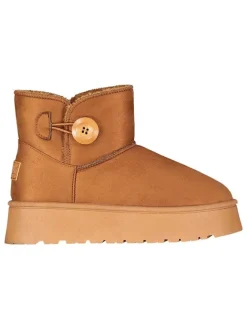 Geographical Norway Stiefel & Boots^Winterboots "Osiris" in Hellbraun