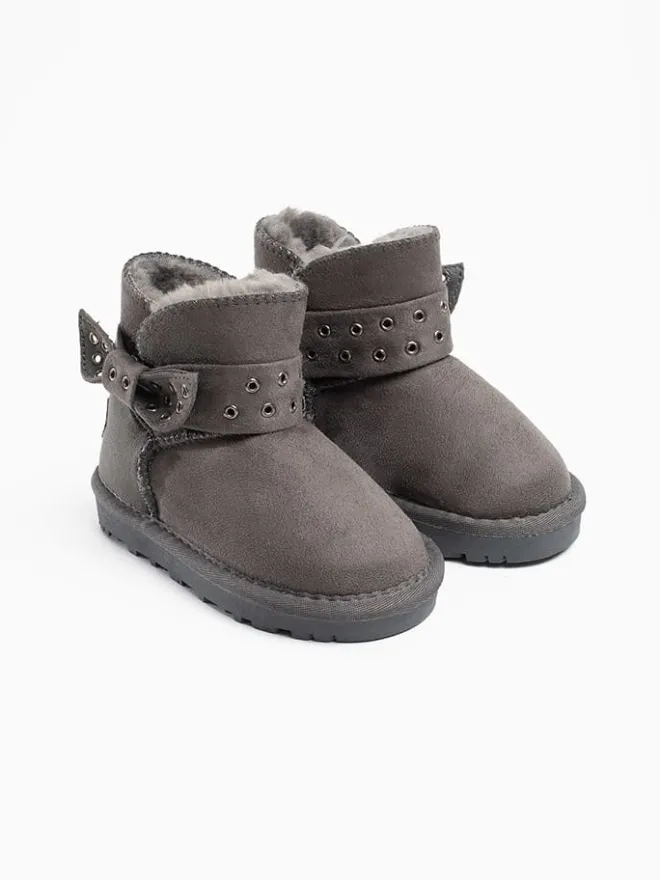 Winterboots "Picoli" in Hellgrau>Blackfield Discount