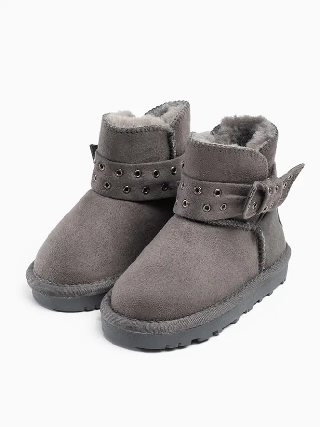 Winterboots "Picoli" in Hellgrau>Blackfield Discount