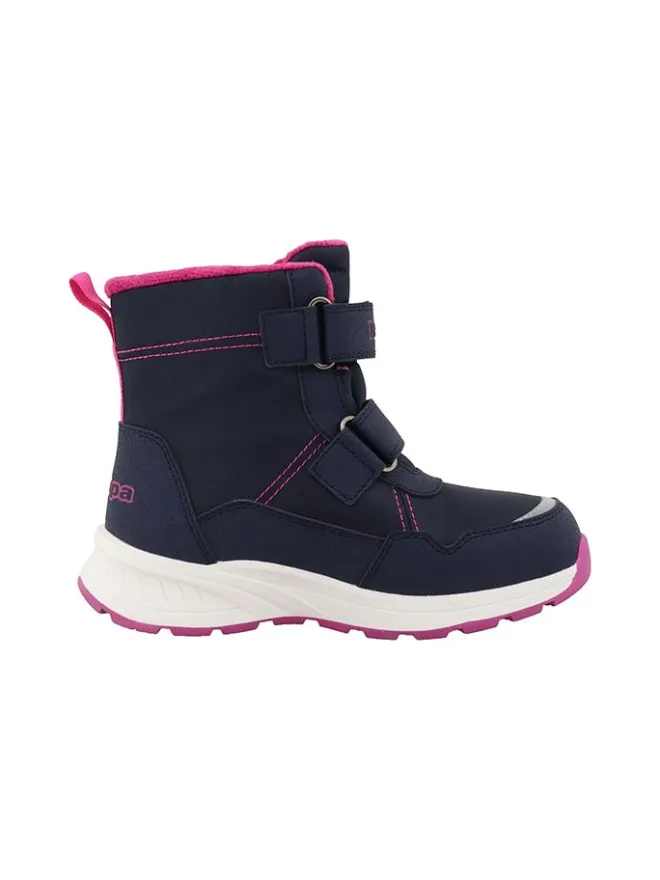 Kappa Stiefel & Boots·Boots^Winterboots "Ruth" in Dunkelblau/Pink