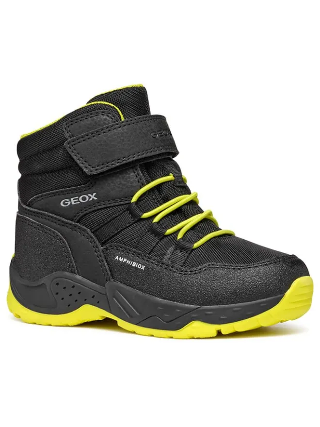 Geox Stiefel & Boots·Boots^Winterboots "Sentiero" in Schwarz/ Gelb