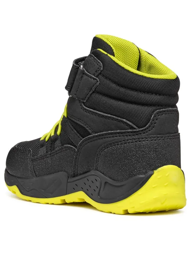 Geox Stiefel & Boots·Boots^Winterboots "Sentiero" in Schwarz/ Gelb
