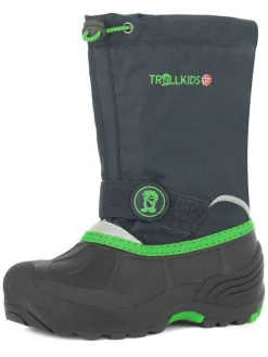 Winterboots "Telemark Winter Boot XT" in Dunkelblau/ Grün>Trollkids Outlet