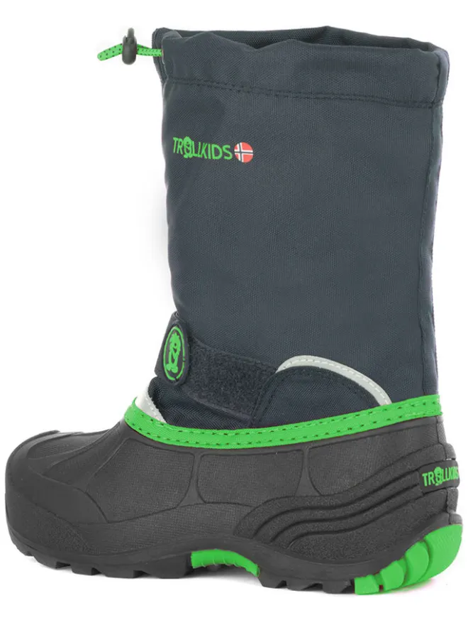 Winterboots "Telemark Winter Boot XT" in Dunkelblau/ Grün>Trollkids Outlet