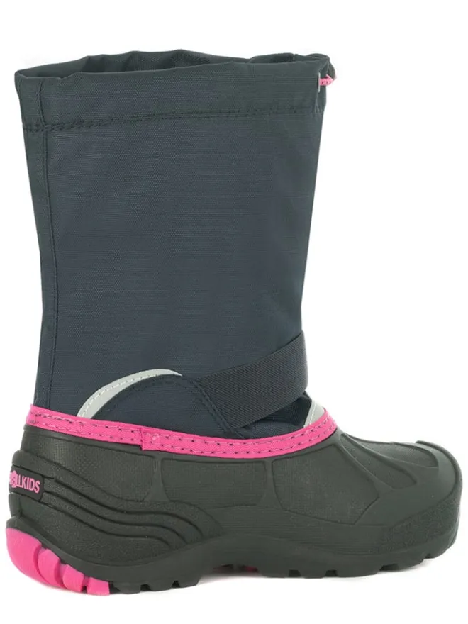 Trollkids Stiefel & Boots·Stiefel^Winterboots "Telemark Winter Boot XT" in Dunkelblau/ Pink