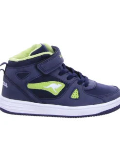 Kangaroos Stiefeletten·Hohe Stiefeletten^Winterschuhe in dark navy/lime