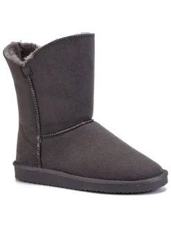 Winterstiefel "Adeline" in Anthrazit>ISLAND BOOT Discount
