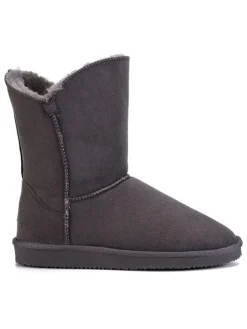 Winterstiefel "Adeline" in Anthrazit>ISLAND BOOT Discount