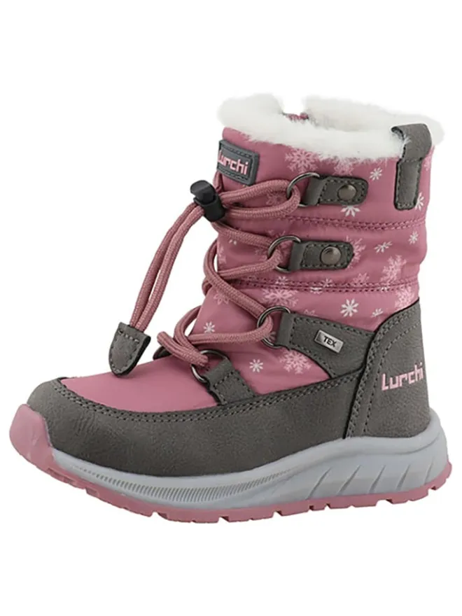 Lurchi Stiefel & Boots·Stiefel^Winterstiefel "Aria" in Rosa/ Grau