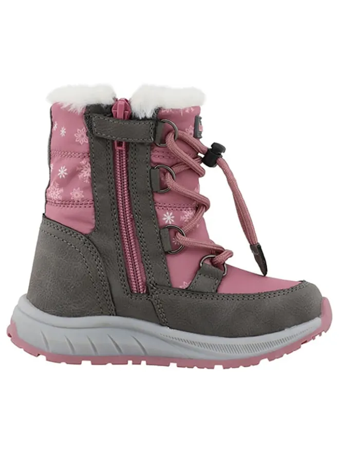 Lurchi Stiefel & Boots·Stiefel^Winterstiefel "Aria" in Rosa/ Grau