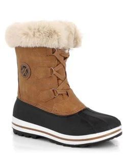 Kimberfeel Stiefel & Boots^Winterstiefel "Elisa" in Hellbraun