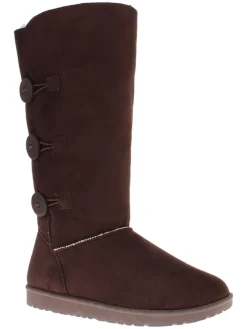 Winterstiefel "Flocon" in Dunkelbraun>Blackfield Hot