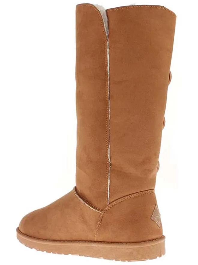 Winterstiefel "Flora" in Hellbraun>ISLAND BOOT Hot