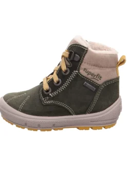 superfit Lauflernschuhe^Winterstiefel GROOVY in Grün/Beige