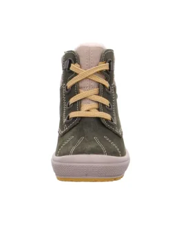 superfit Lauflernschuhe^Winterstiefel GROOVY in Grün/Beige