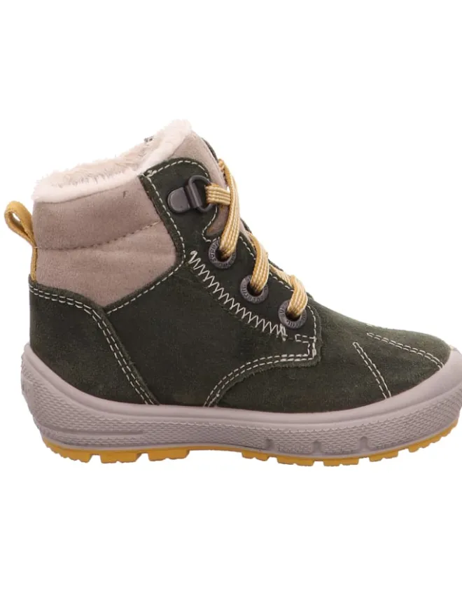 superfit Lauflernschuhe^Winterstiefel GROOVY in Grün/Beige