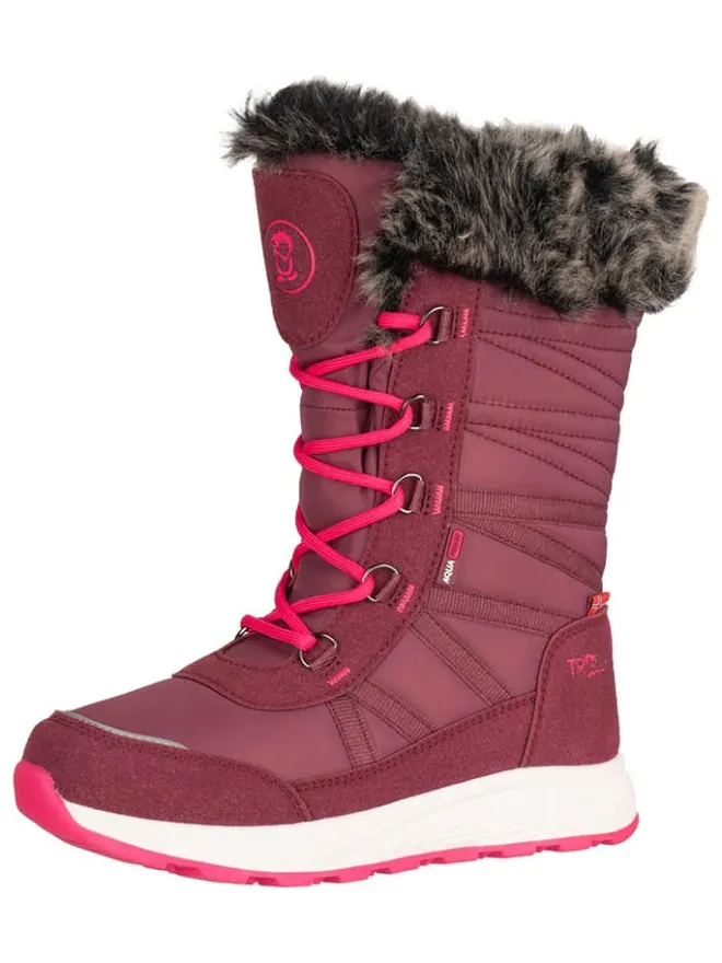 Trollkids Stiefel & Boots·Stiefel^Winterstiefel "Hemsedal Winter Boots XT" in Pflaume