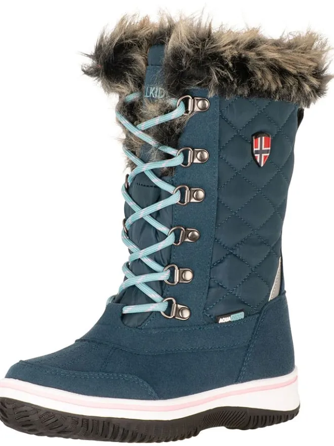 Winterstiefel "Holmenkollen" in Blau>Trollkids Sale
