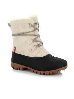 Winterstiefel "Hortence" in Creme/ Schwarz>Kimberfeel New