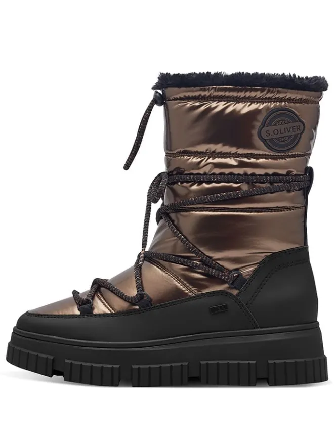 s.Oliver Stiefel & Boots^Winterstiefel in Braun