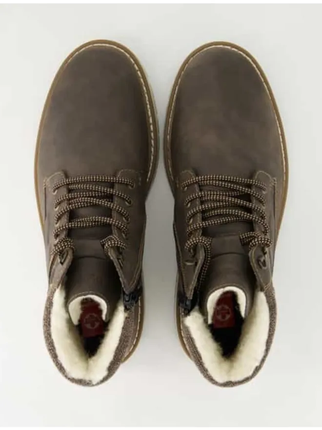 rieker Outdoorschuhe^Winterstiefel in Braun