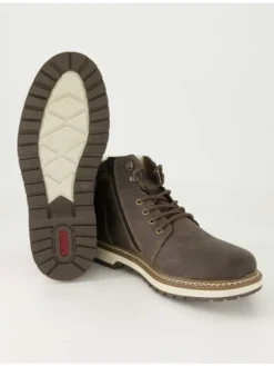 rieker Outdoorschuhe^Winterstiefel in Braun