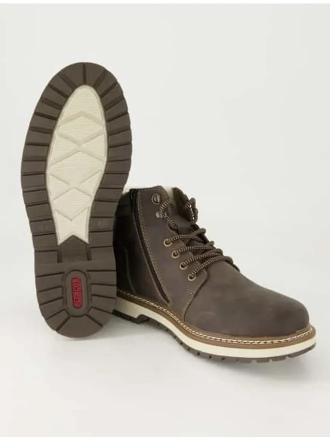 rieker Outdoorschuhe^Winterstiefel in Braun