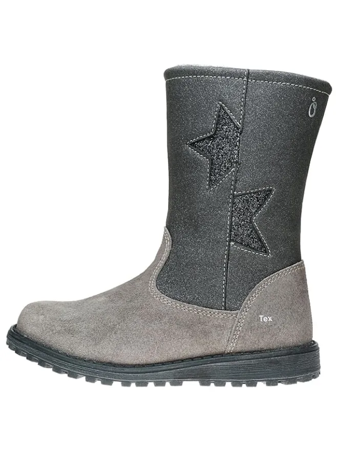 Winterstiefel in Grau>lamino Discount
