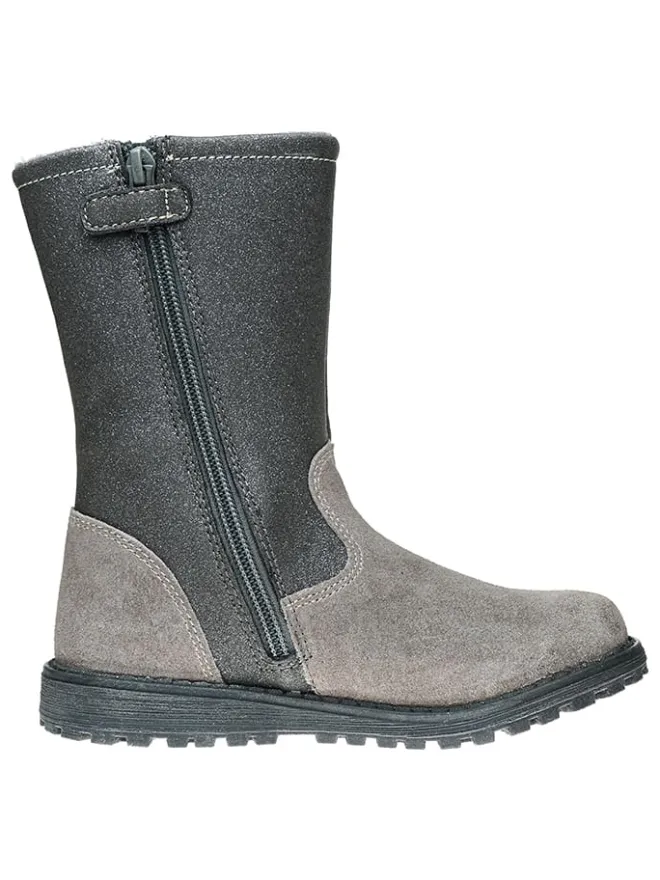 Winterstiefel in Grau>lamino Discount