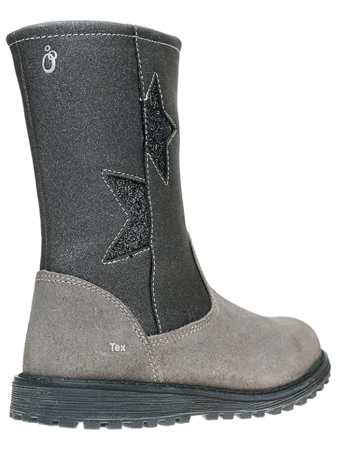 Winterstiefel in Grau>lamino Discount