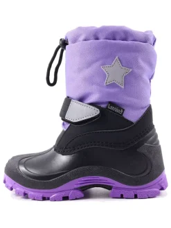 Winterstiefel in Lila>lamino Best