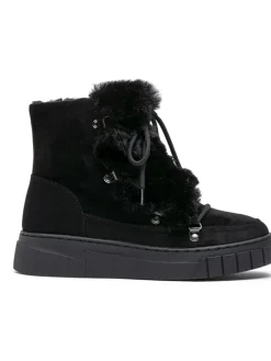 Foreverfolie Stiefel & Boots^Winterstiefel in Schwarz