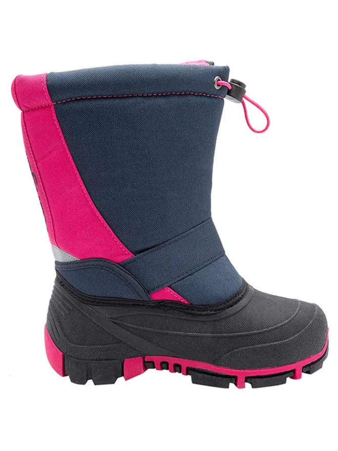 Winterstiefel "Kanga-Bean II" in Dunkelblau/ Pink>Kangaroos