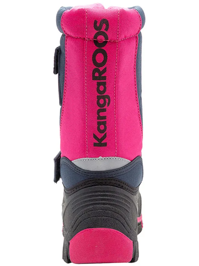 Winterstiefel "Kanga-Bean II" in Dunkelblau/ Pink>Kangaroos