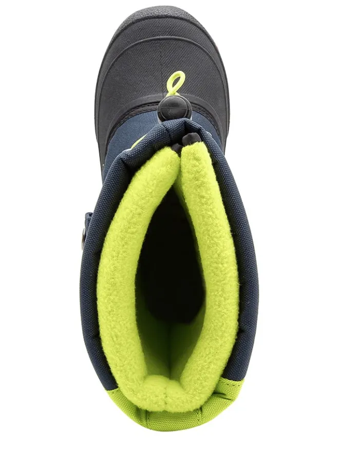 Kangaroos Gummistiefel^Winterstiefel "Kanga-Bean II" in Dunkelblau/ Grün
