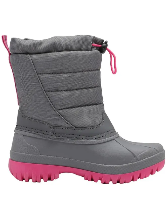 Kangaroos Stiefel & Boots·Stiefel^Winterstiefel "K-Ben" in Grau/ Pink