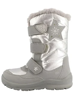 Lurchi Stiefel & Boots·Stiefel^Winterstiefel "Kiana" in Grau/ Silber
