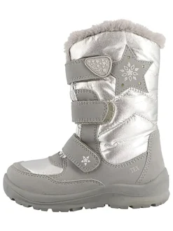 Lurchi Stiefel & Boots·Stiefel^Winterstiefel "Kiana" in Grau/ Silber