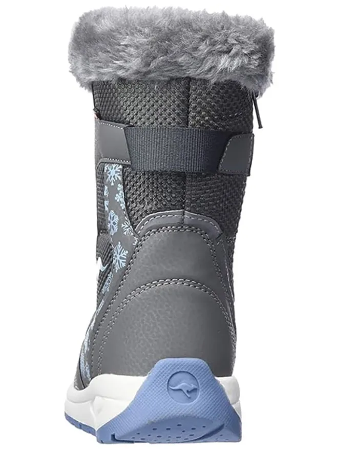 Kangaroos Stiefel & Boots·Stiefel^Winterstiefel "K-PE Gastin RTX" in Grau