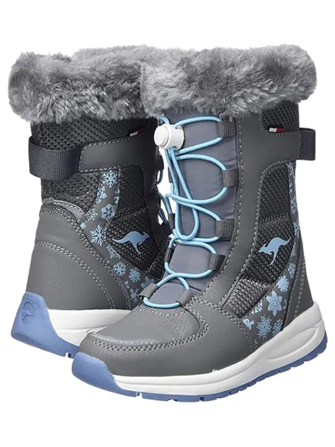Kangaroos Stiefel & Boots·Stiefel^Winterstiefel "K-PE Gastin RTX" in Grau