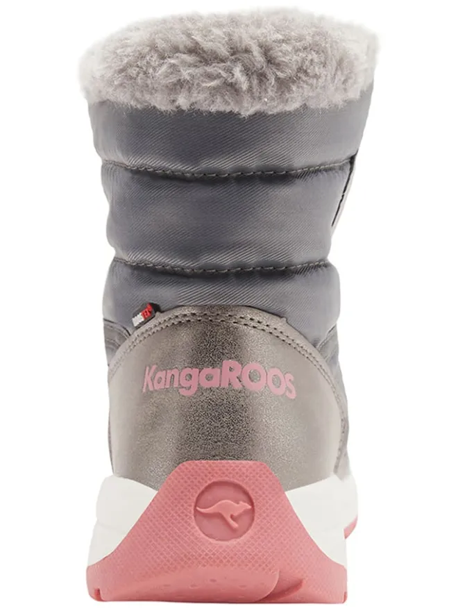 Kangaroos Stiefel & Boots·Stiefel^Winterstiefel "K-PE Ski RTX" in Grau